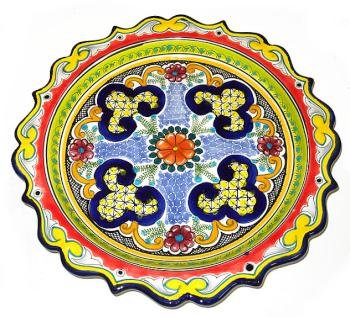 Talavera Round Plate