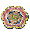 Elegant Yellow Talavera Plate