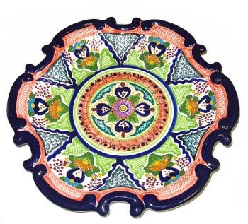 Colorful Stylish Talavera Plate