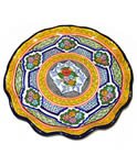 Pretty Yellow Talavera Plate