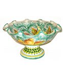 Majolica Fruit Bowl