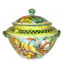 Majolica Soup Bowl