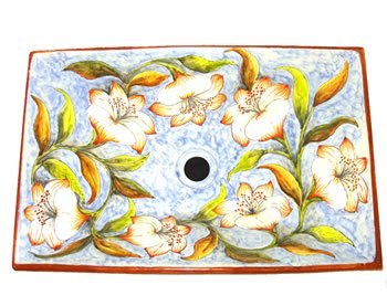 Top Mounted Majolica Sink