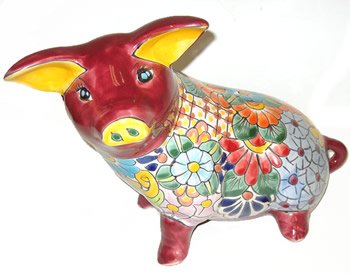 Talavera Piggy Bank
