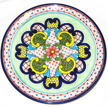 Talavera Round Plate