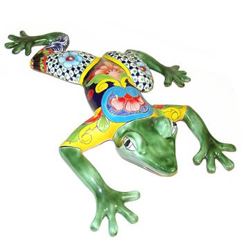 Multicolored Talavera Frog