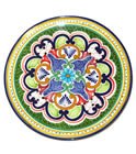 Colorful Talavera Round Plate