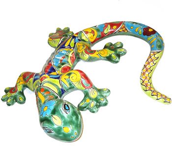 Colorful Talavera Lizard