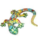 Colorful Talavera Lizard