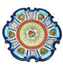 Wavy Edged Talavera Plate