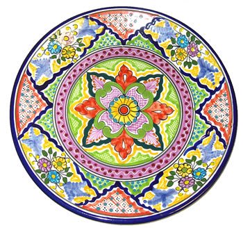Talavera Round Plate
