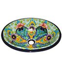Oval Talavera Sink