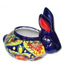 Talavera Rabbit Planter