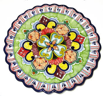 Round Talavera Plate