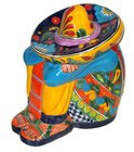 Colorful Talavera Siesta Man