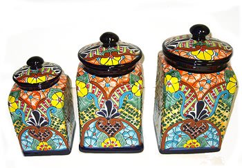 Talavera Canisters Set