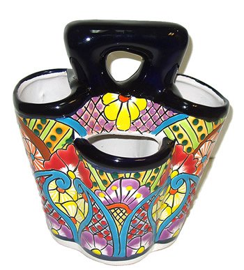 Talavera Utensil Holder