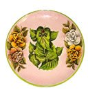 Majolica Ganesh Platter