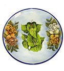 Majolica Ganesh Platter