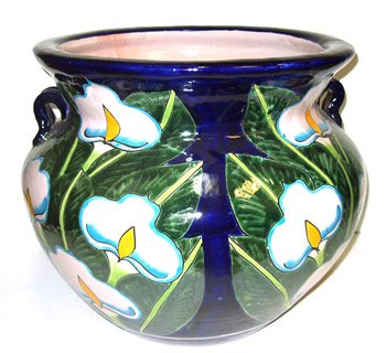 Talavera Calla Lily Planter