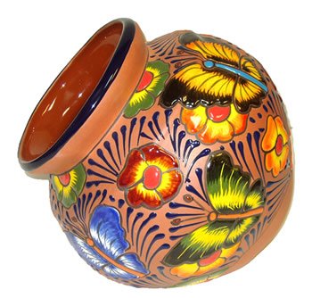 Talavera Leaning Pot