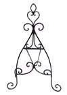 Classic Wrought Iron Stand
