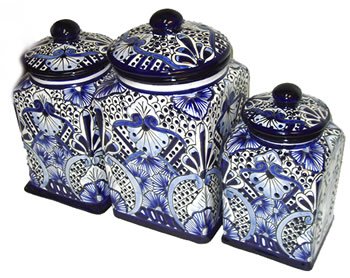 Talavera Canister Set