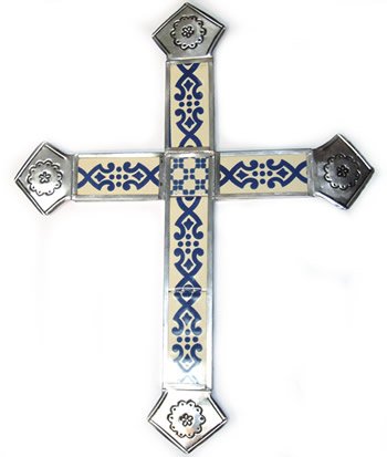 Tin and Talavera Cross