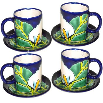 Calla Lily Cup and Saucer