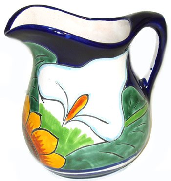 Calla Lily Talavera Pitcher