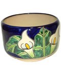 Talavera Calla Lily Flower Pot