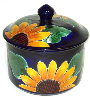 Sunflower Talavera Tortilla Warmer