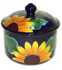 Sunflower Talavera Tortilla Warmer