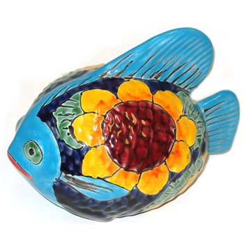 Talavera Sunflower Fish